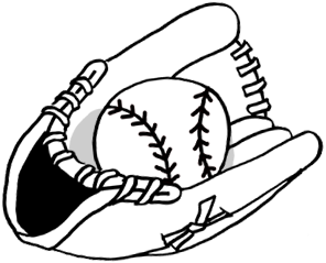 Baseball and glove